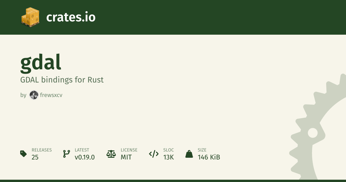 crates.io: Rust Package Registry