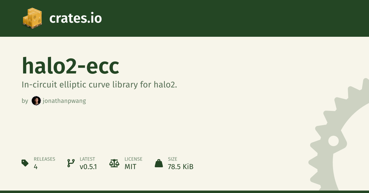 halo2-ecc - crates.io: Rust Package Registry