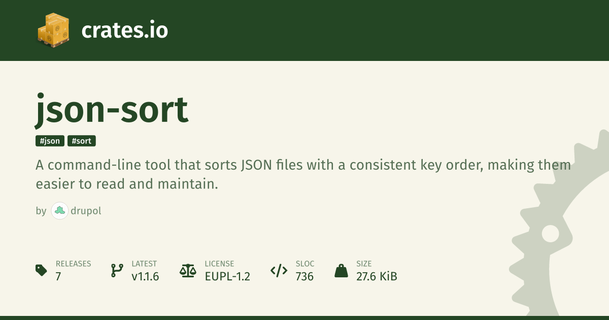 crates.io: Rust Package Registry