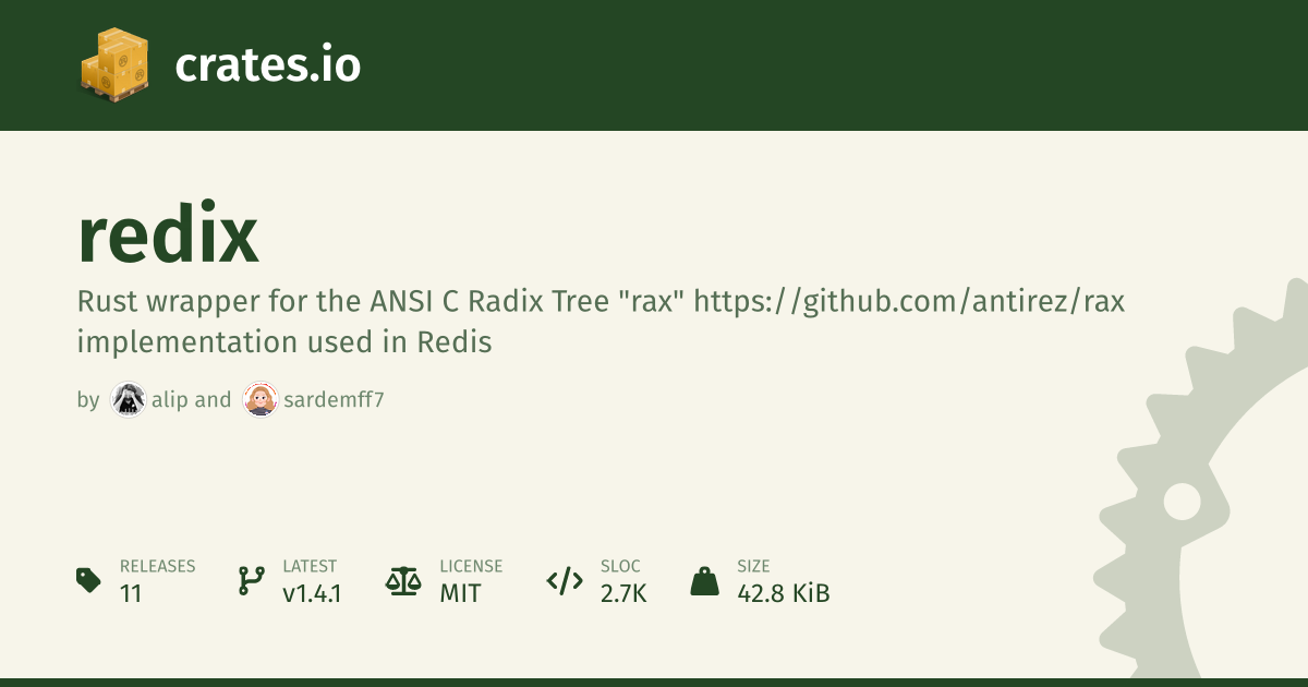 crates.io: Rust Package Registry