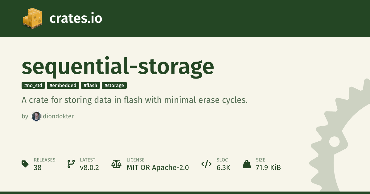 crates.io: Rust Package Registry