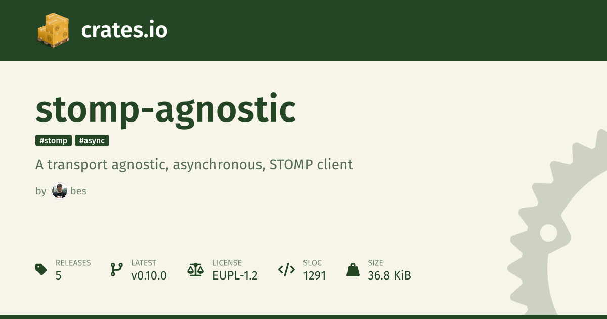 crates.io: Rust Package Registry