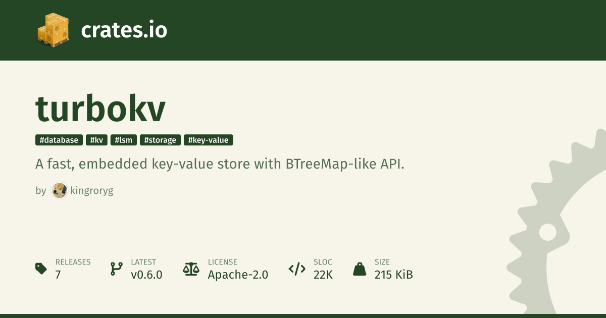 turbokv website preview